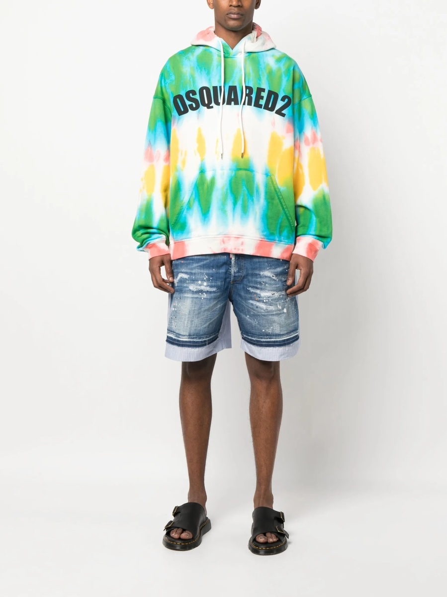 Hanorac DSQUARED2 albastru - Img 2