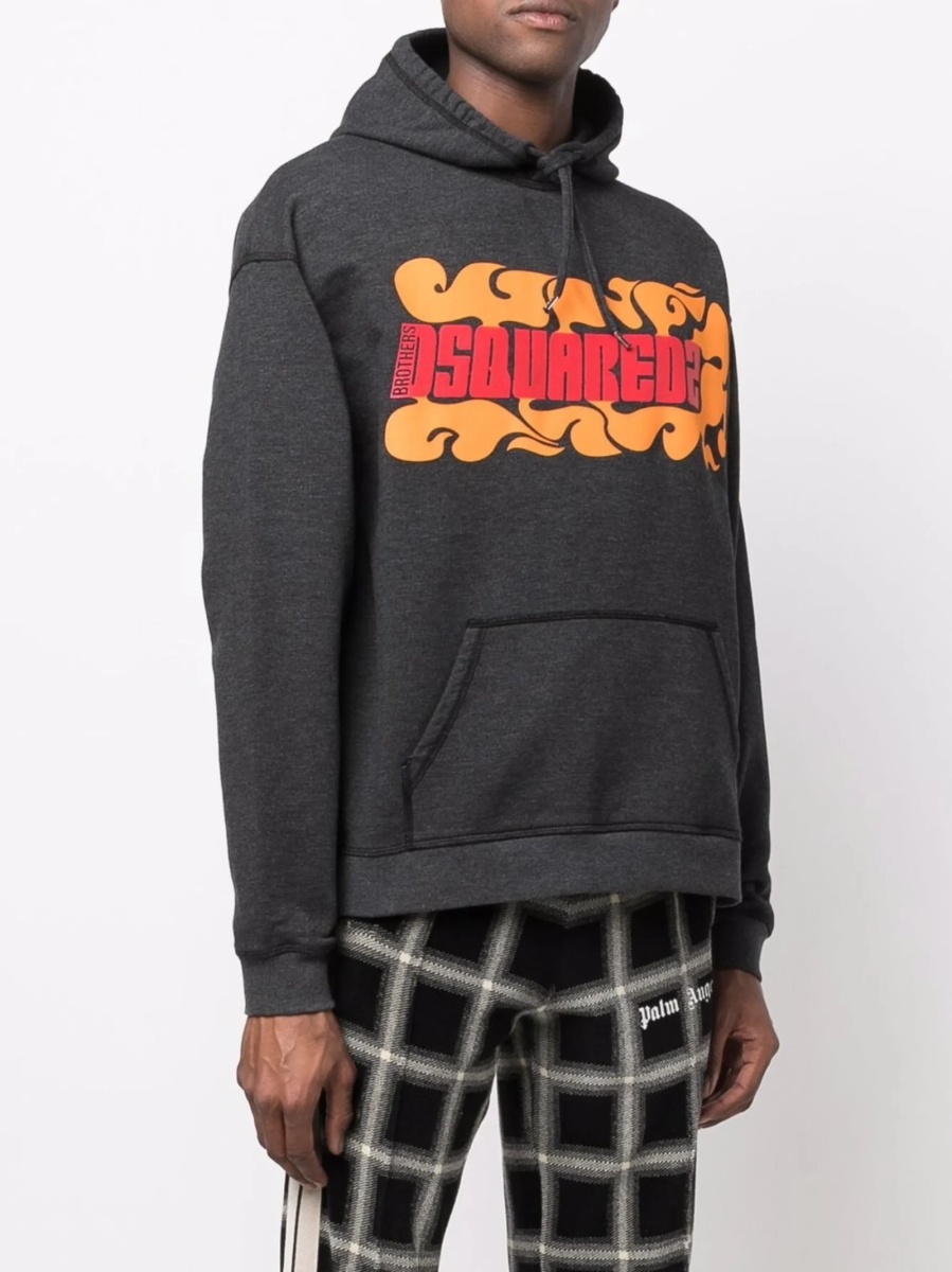 Hanorac DSQUARED2 gri - Img 3