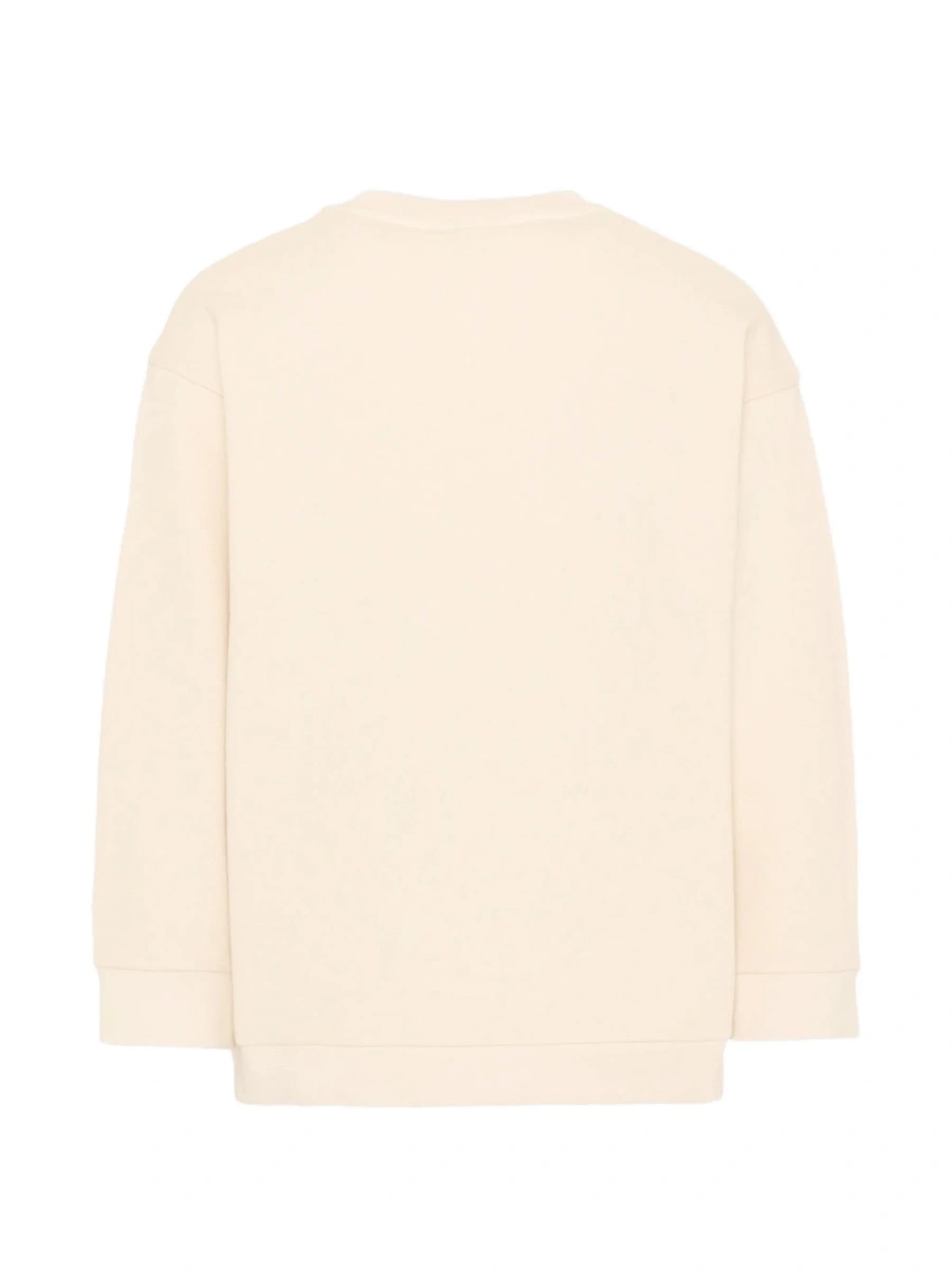 Hanorac Fendi neutru din bumbac - Img 2