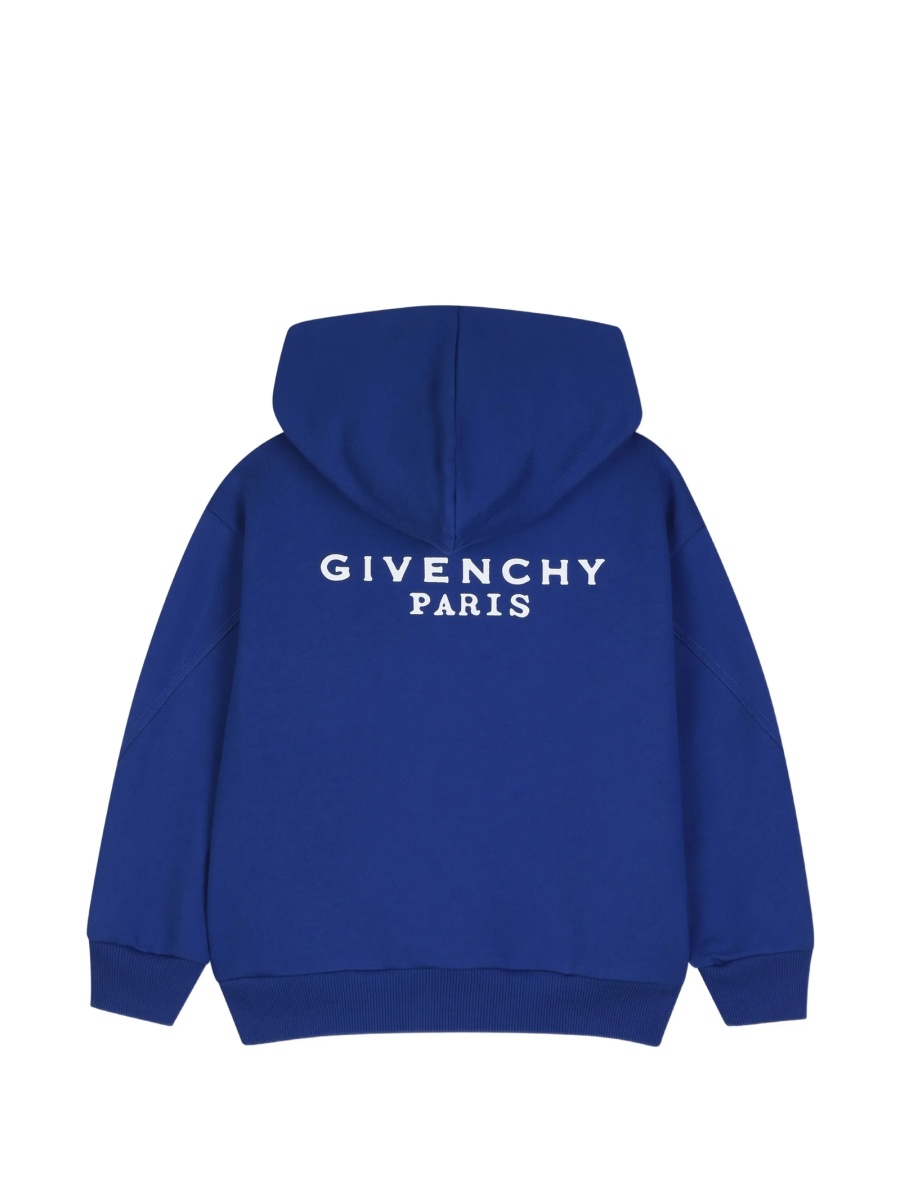 Hanorac Givenchy albastru din bumbac organic - Img 2
