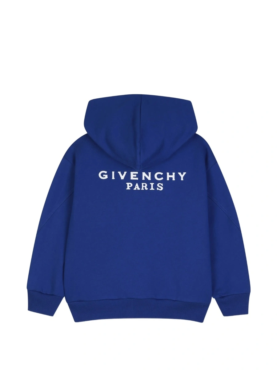Hanorac Givenchy albastru din bumbac organic - Img 2