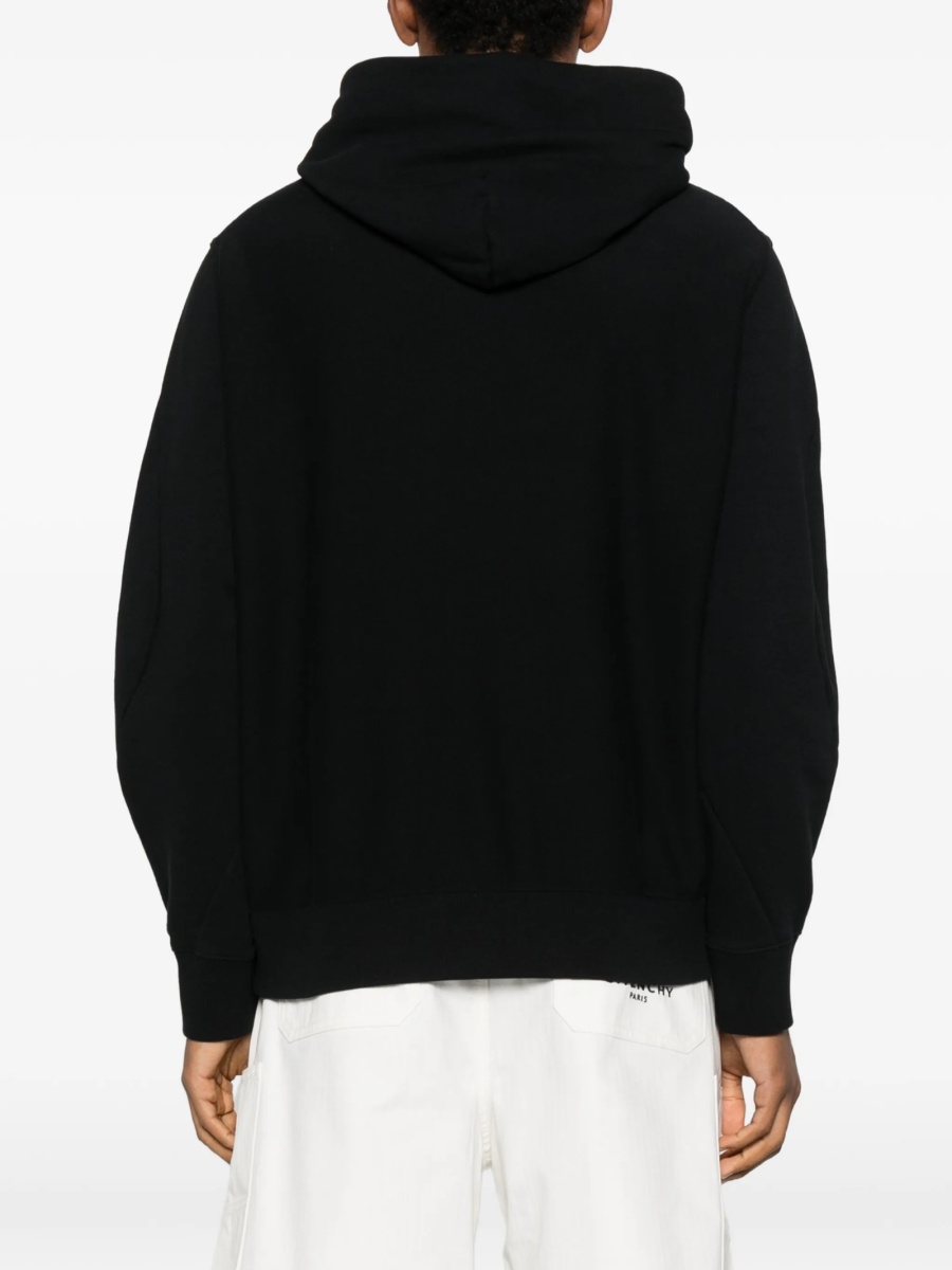 Hanorac Givenchy negru din bumbac - Img 4