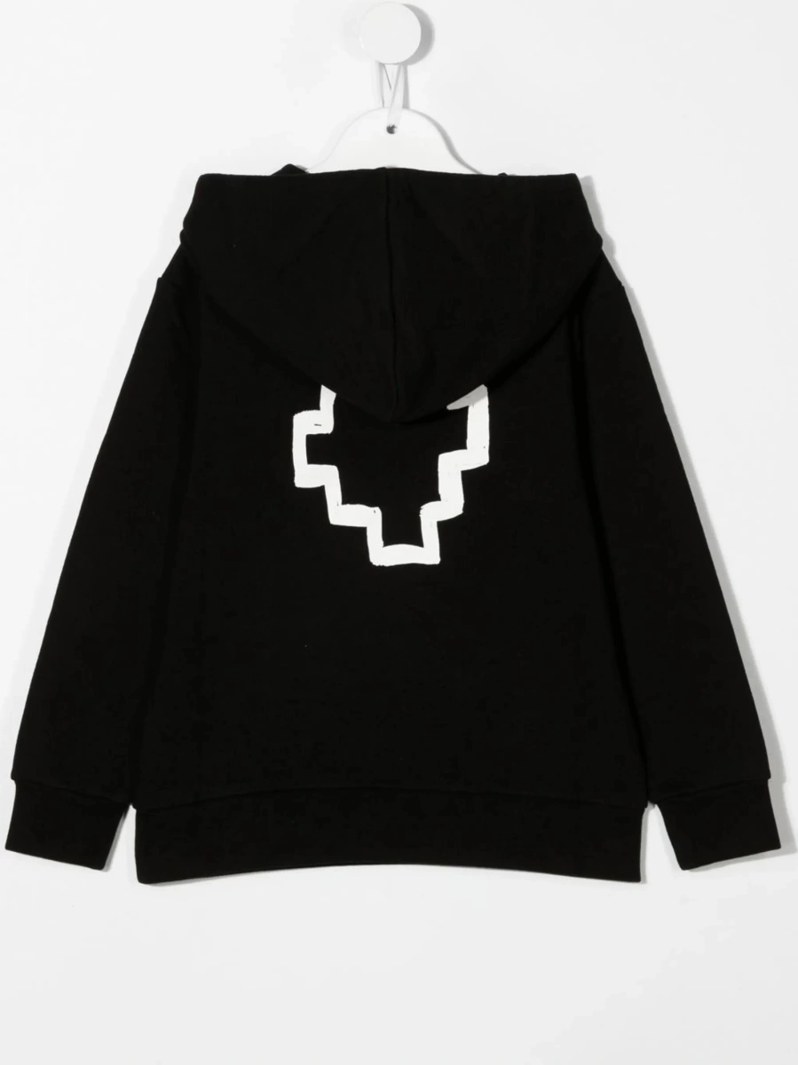 Hanorac Marcelo Burlon negru - Img 2