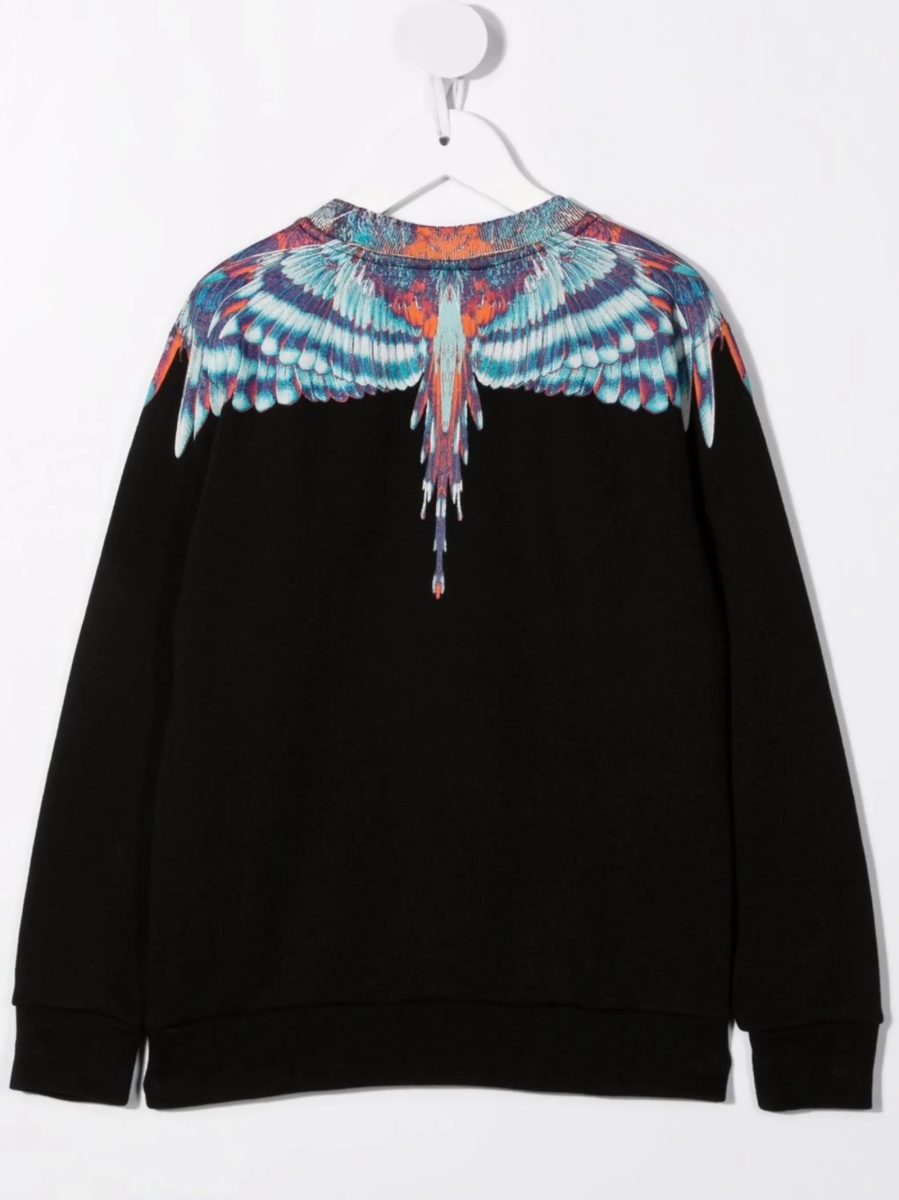 Hanorac Marcelo Burlon negru - Img 2