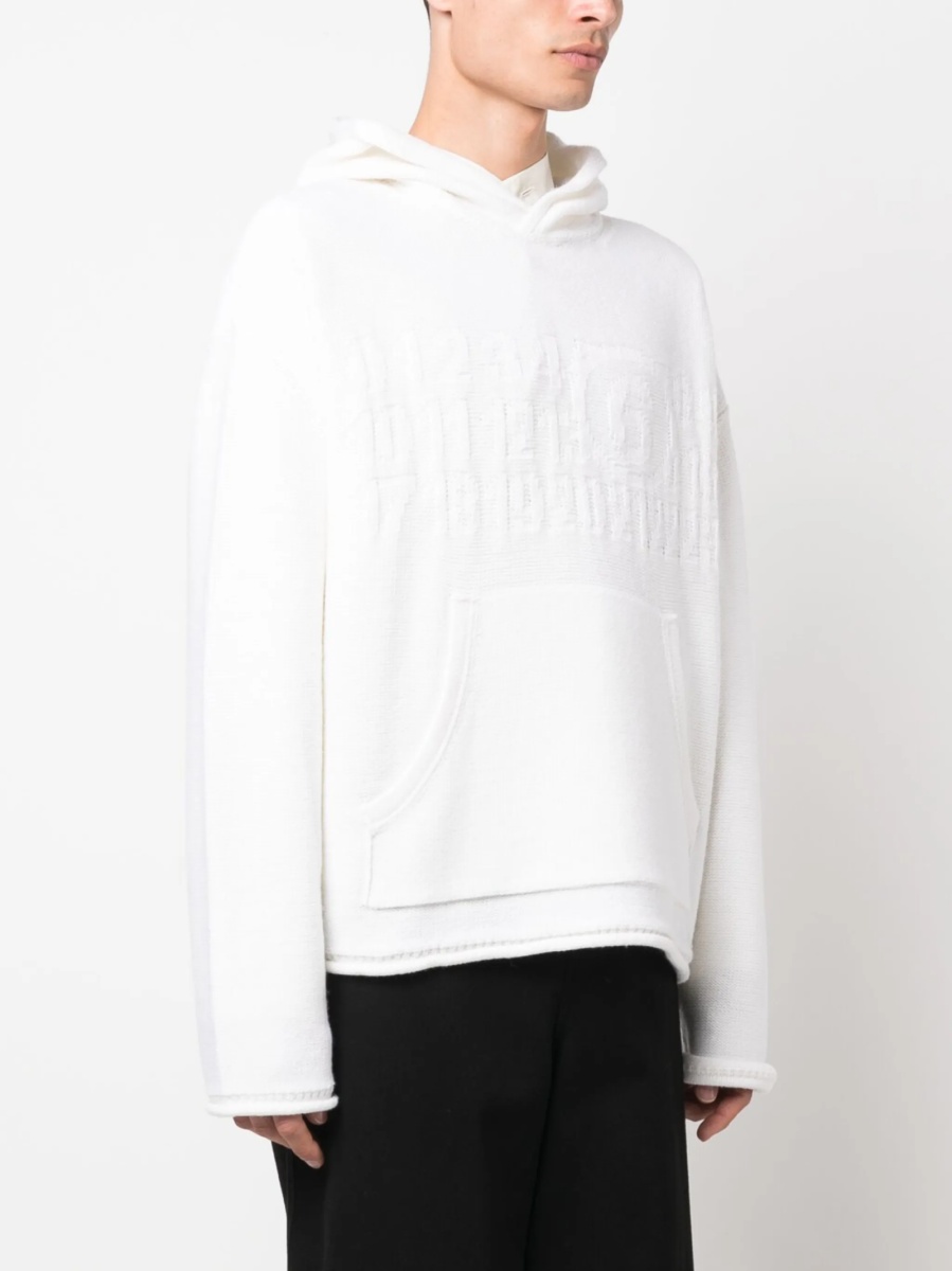 Hanorac MM6 Maison Margiela alb - Img 3