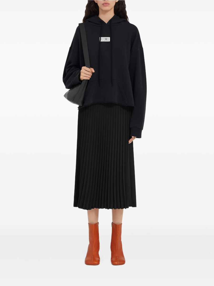 Hanorac MM6 Maison Margiela negru - Img 2