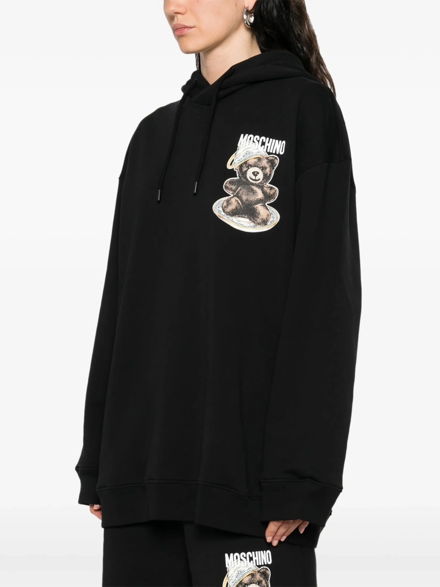 Hanorac Moschino negru - Img 3