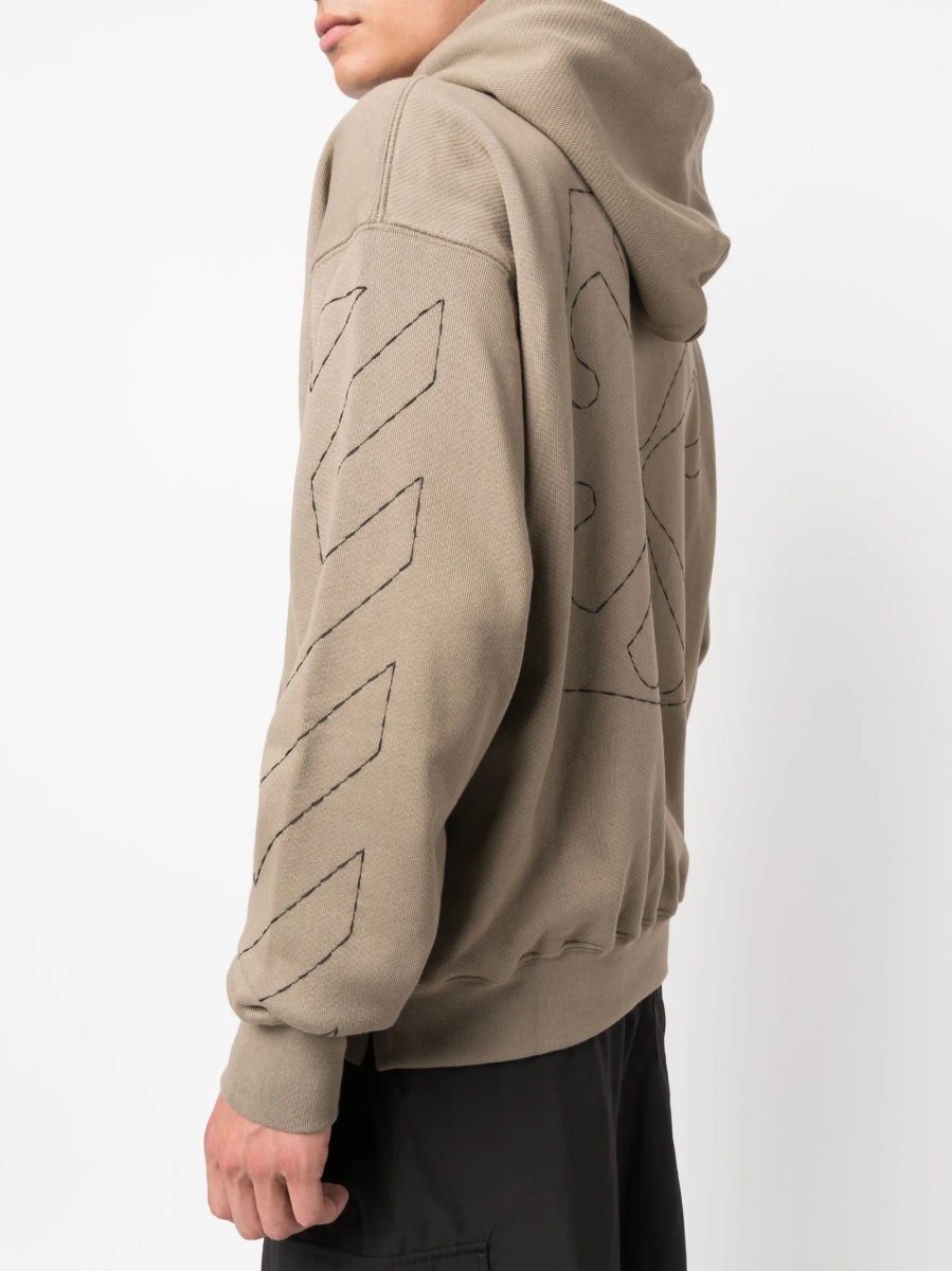 Hanorac Off-White neutru - Img 5