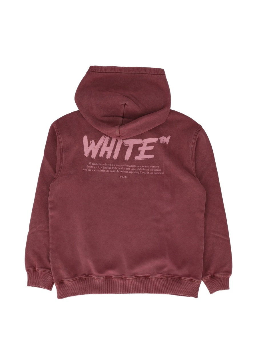 Hanorac Off-White rosu - Img 2