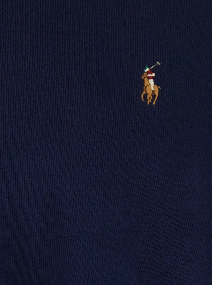 Hanorac Ralph Lauren albastru din bumbac - Img 3
