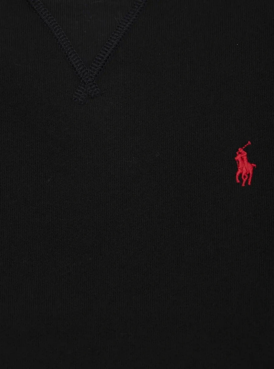 Hanorac Ralph Lauren negru din bumbac - Img 3