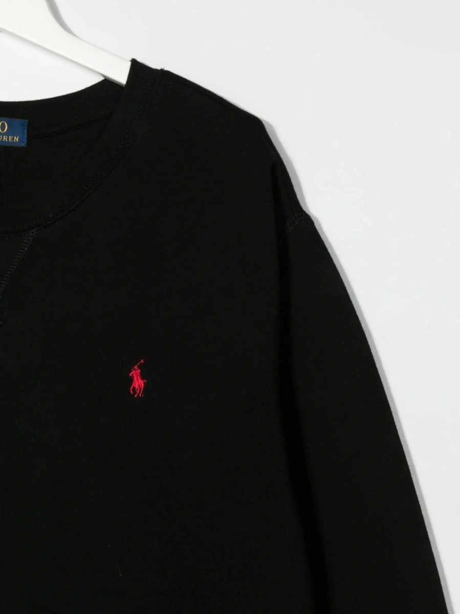 Hanorac Ralph Lauren negru din bumbac - Img 5
