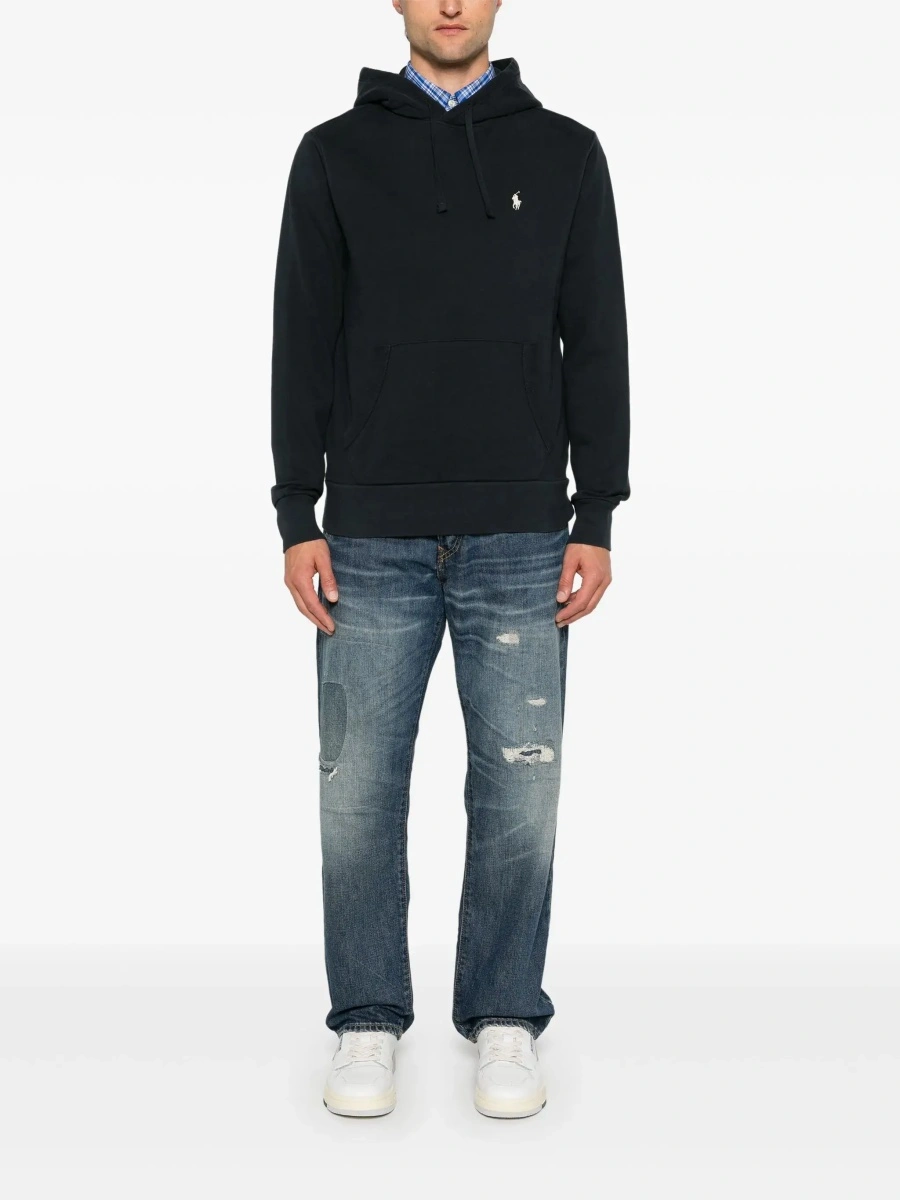 Hanorac Ralph Lauren negru din bumbac - Img 4