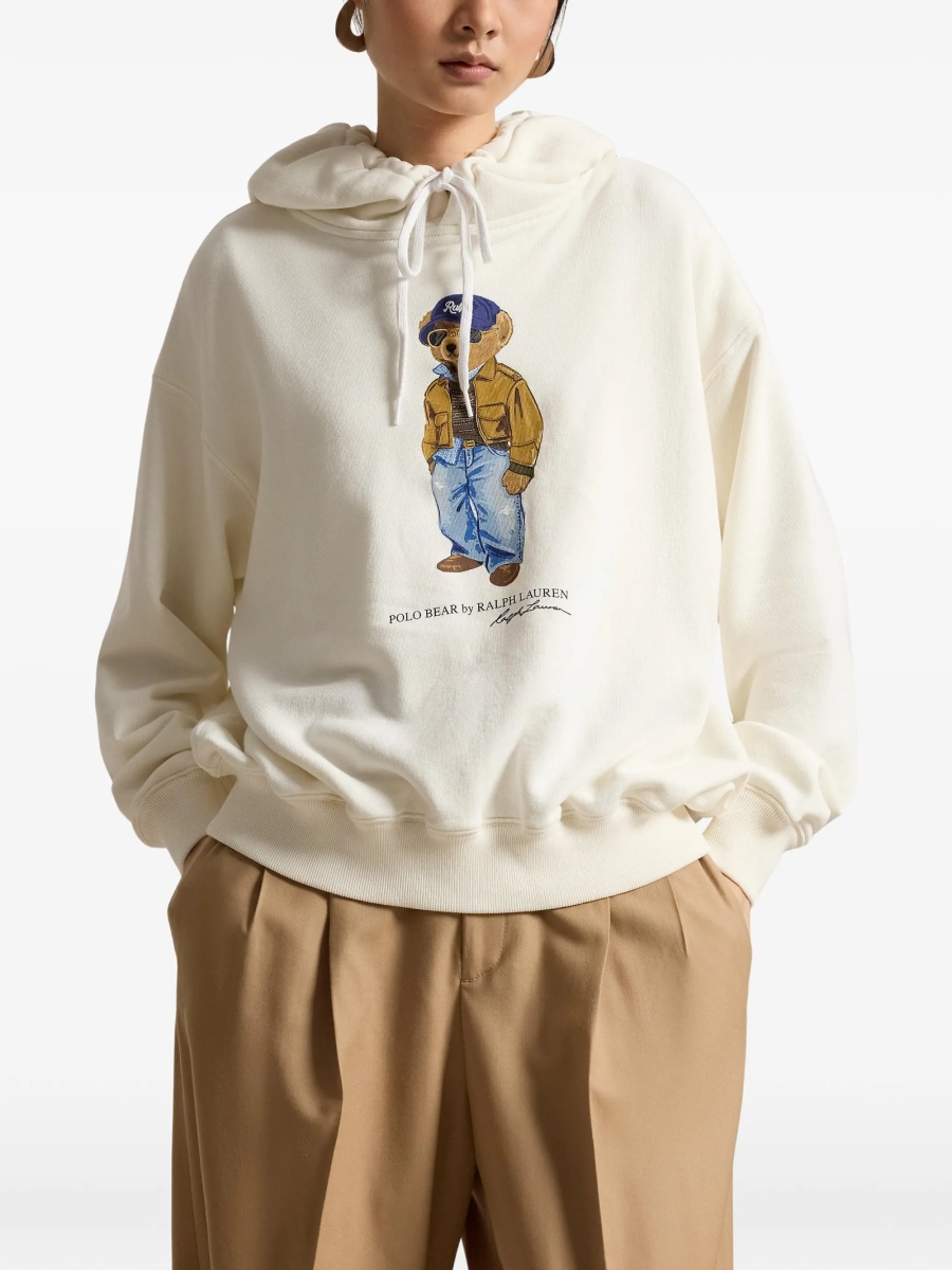Hanorac Ralph Lauren POLO BEAR alb - Img 3