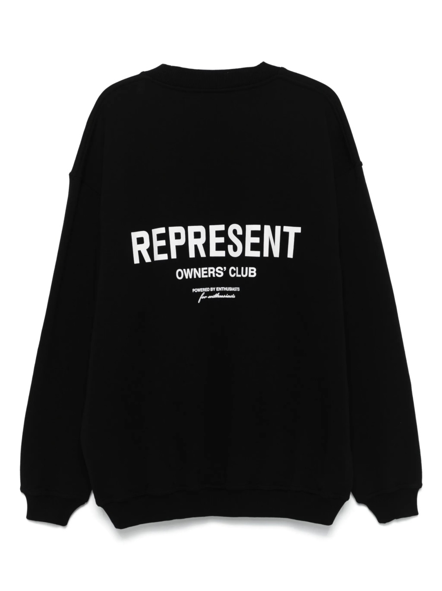 Hanorac REPRESENT negru - Img 2