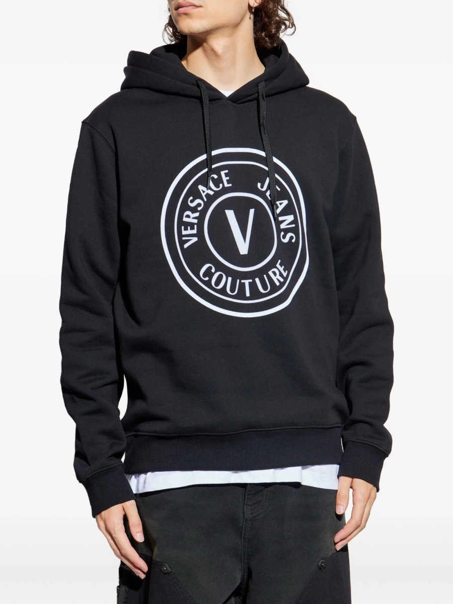 Hanorac Versace Jeans Couture negru - Img 3