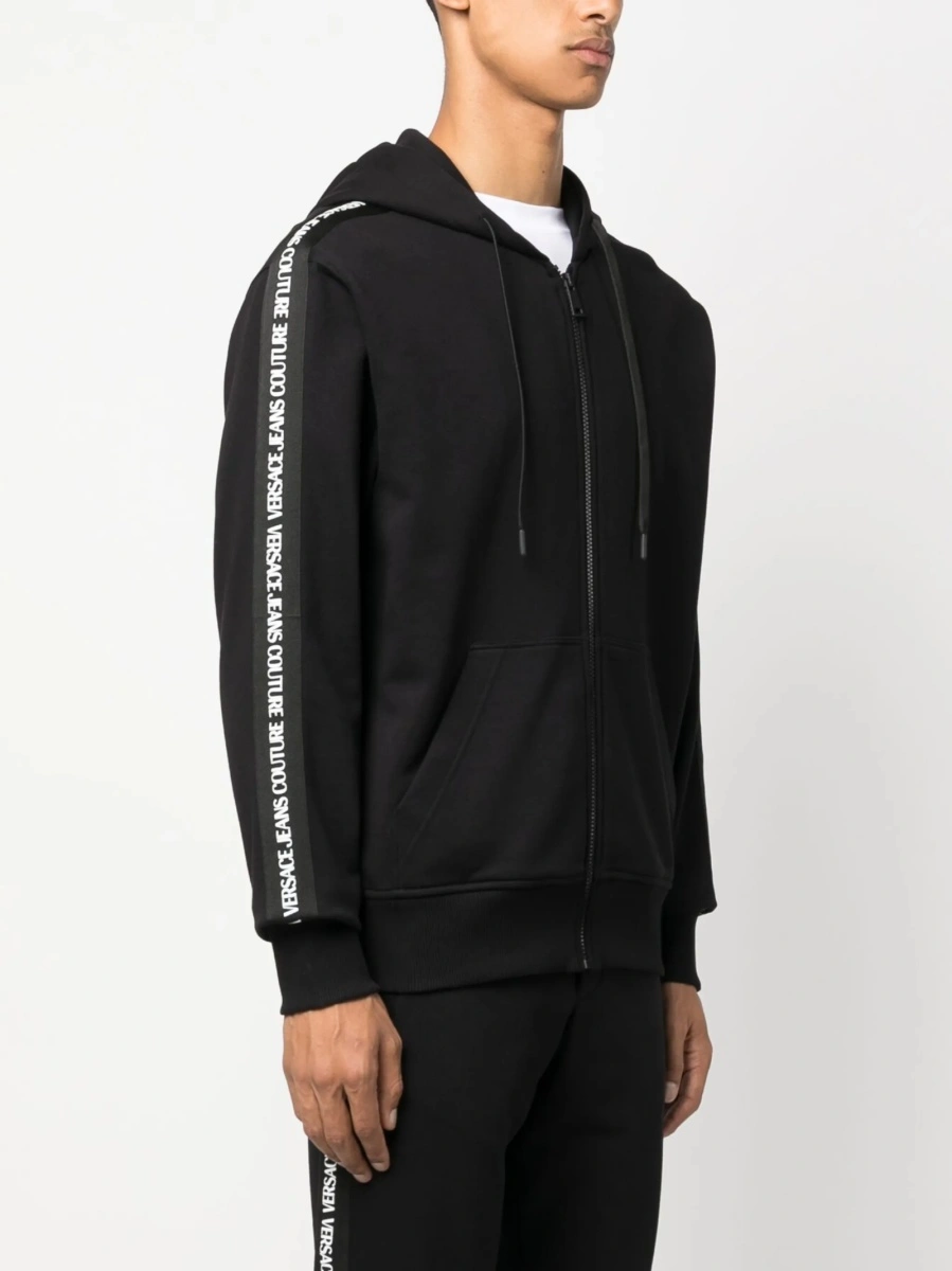 Hanorac Versace Jeans Couture negru - Img 3
