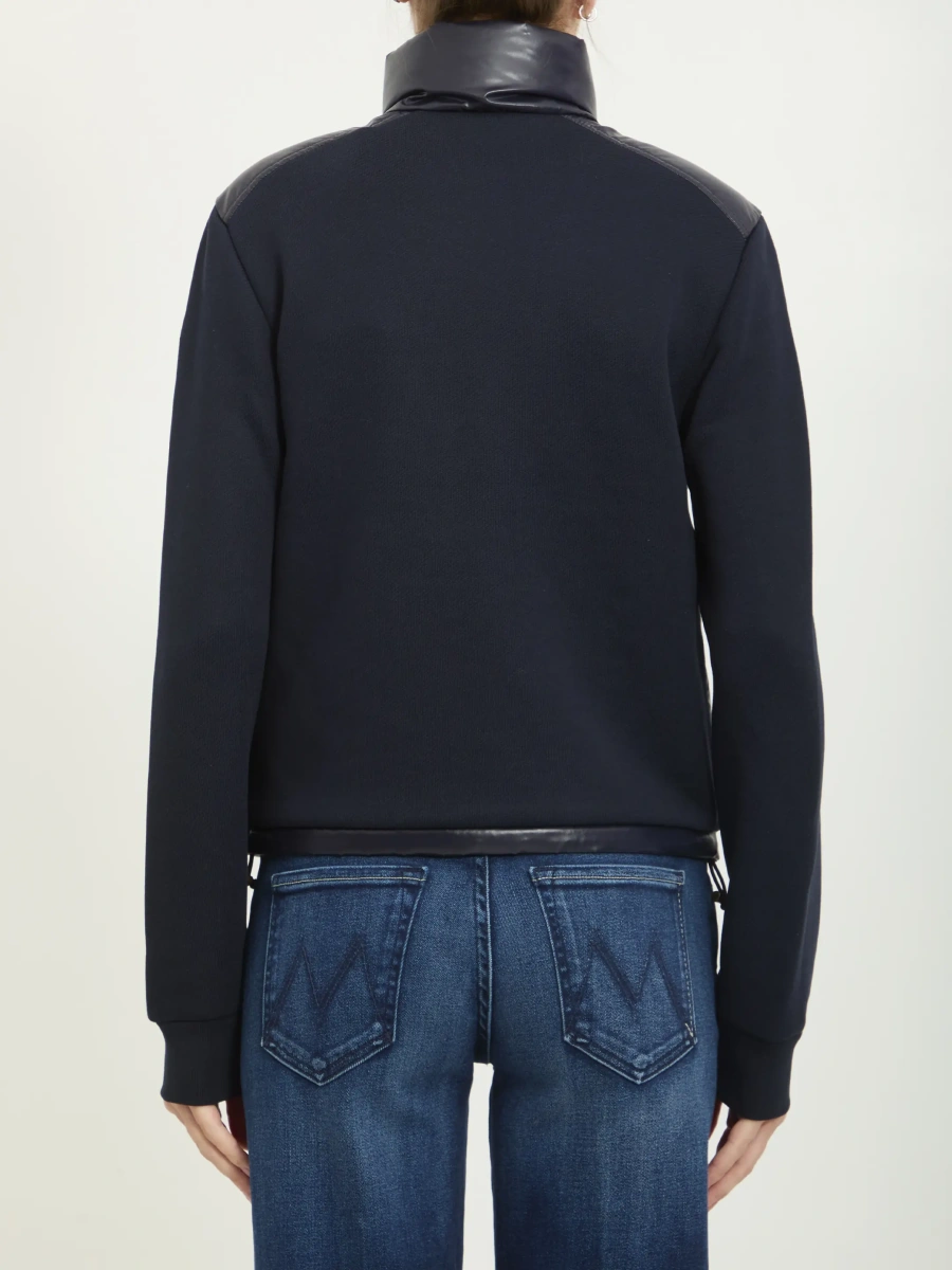 Hanorace Cotton Zip-Up Sweatshirt - Img 4