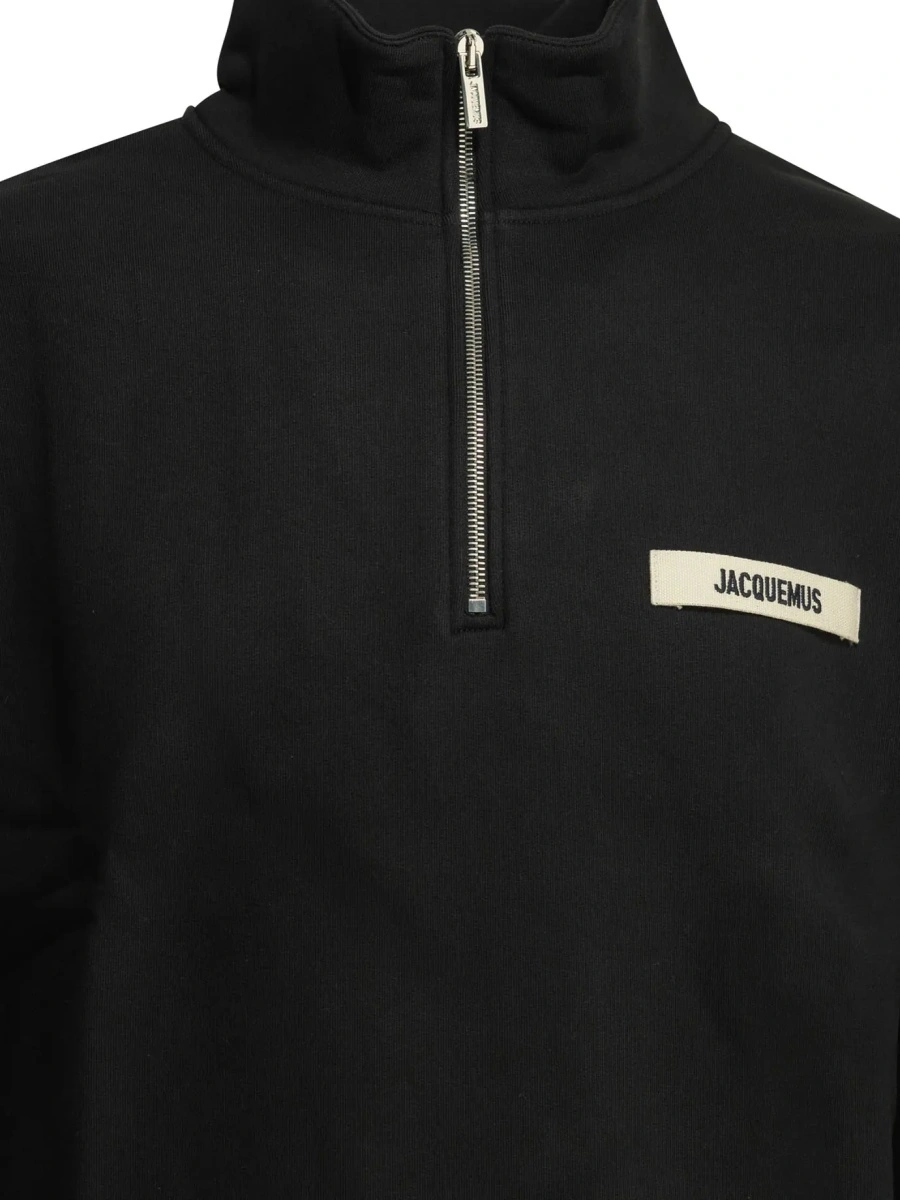 Hanorace "Le Camionneur Gros Grain" Half Zip Sweatshirt - Img 3
