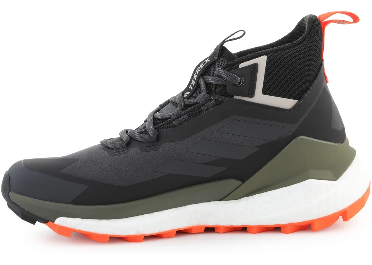Incaltaminte Adidas Terrex Free Hiker GORE-TEX Hiking Shoes 2.0 carbon/grey six/core black - Img 4
