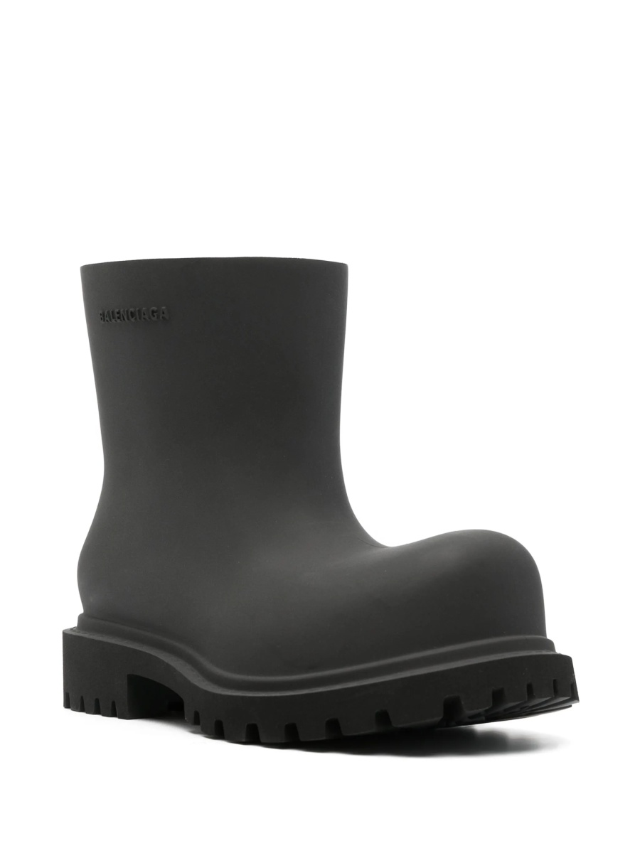 Incaltaminte Balenciaga neagra din cauciuc - Img 2