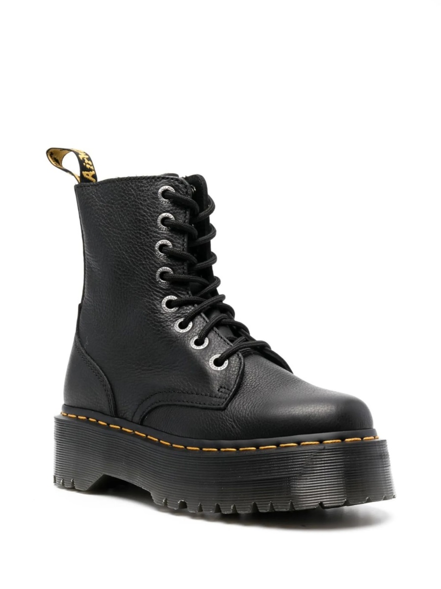 Incaltaminte Dr. Martens neagra din piele - Img 2