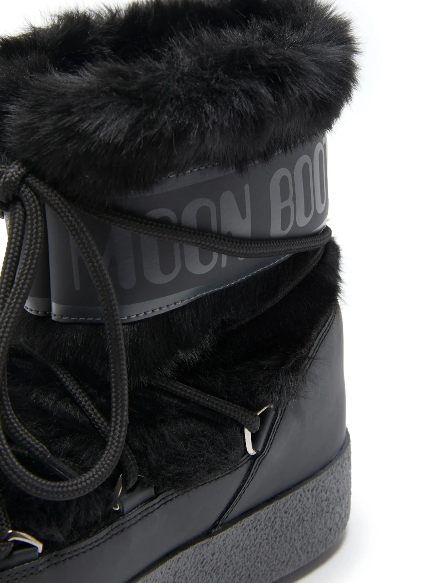 Incaltaminte Moon Boot neagra din pvc si modacrylic - Img 2