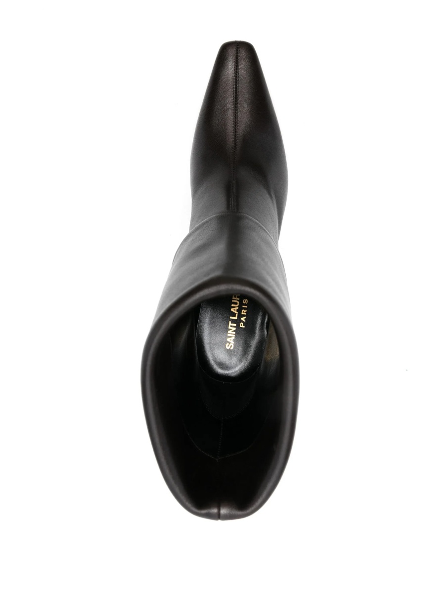 Incaltaminte Saint Laurent neagra din piele - Img 4