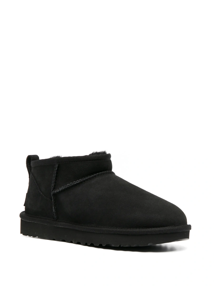 Incaltaminte UGG neagra din piele - Img 2
