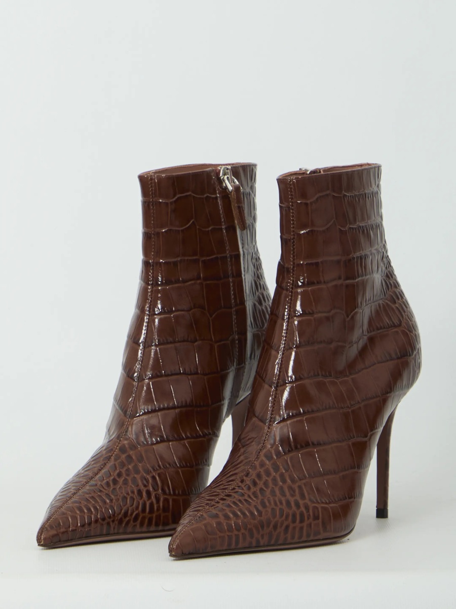 Incaltaminte Vera 85 Ankle Boots In Chocolate - Img 2