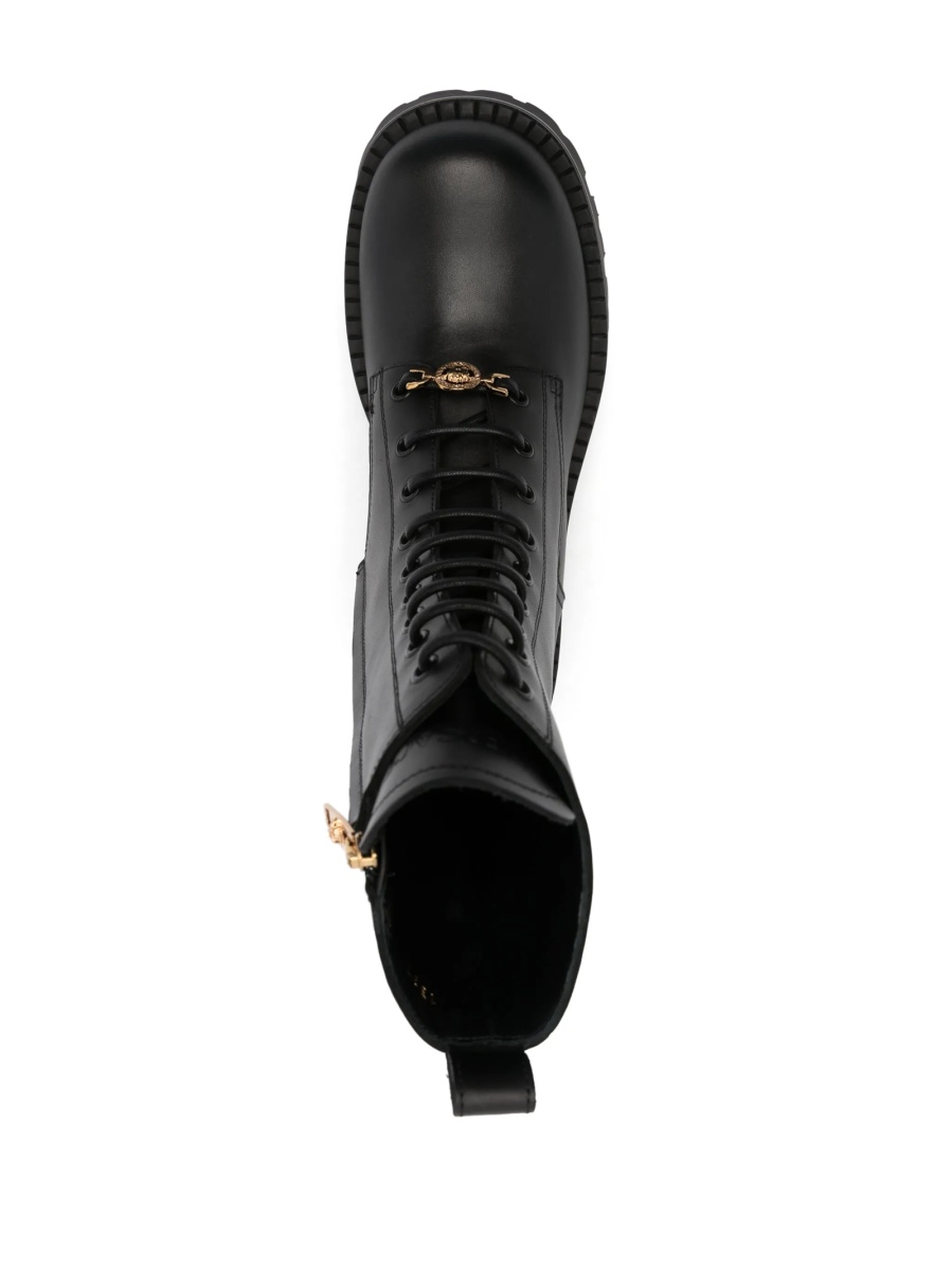 Incaltaminte Versace neagra din piele - Img 4