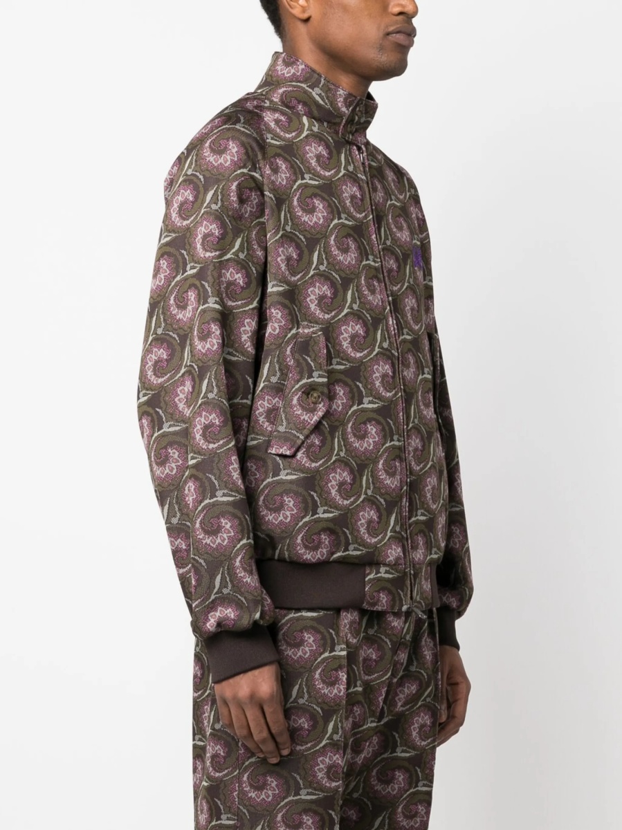 Jacheta BARACUTA X NEEDLES maro din polyester - Img 3