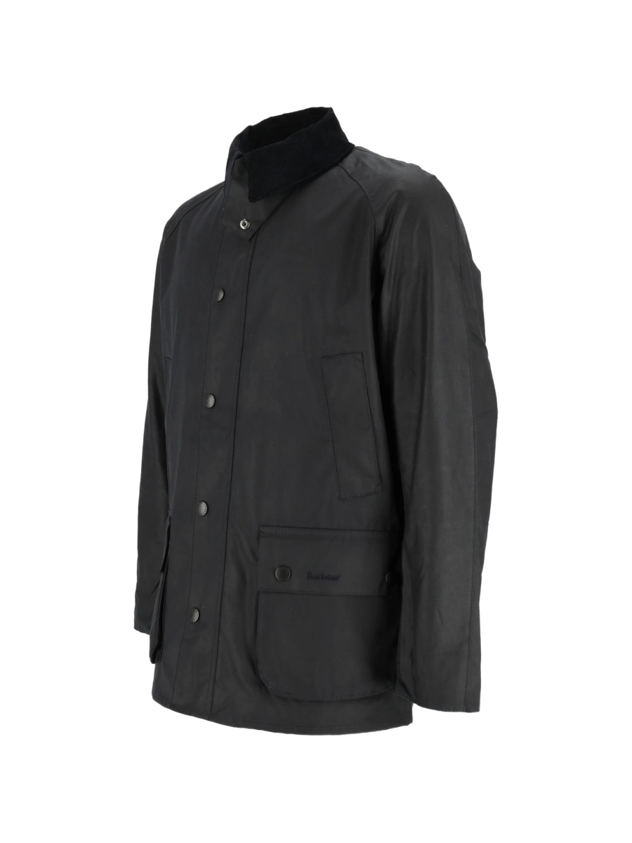 Jacheta Barbour neagra din bumbac - Img 4