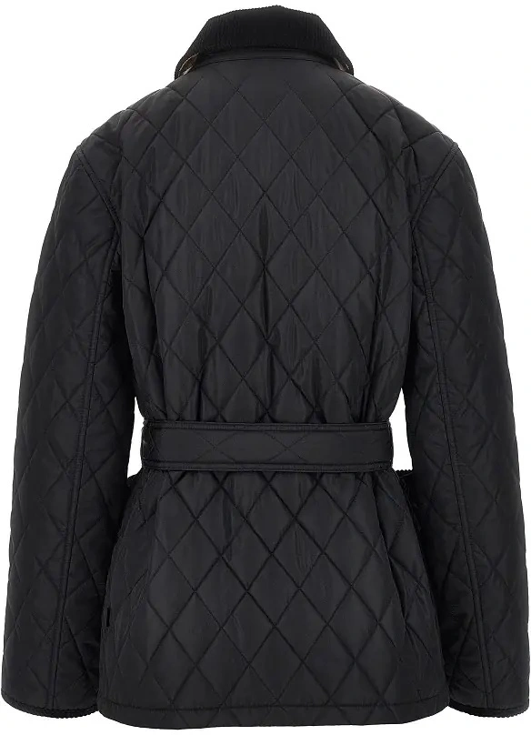 Jacheta Burberry neagra din nylon - Img 3