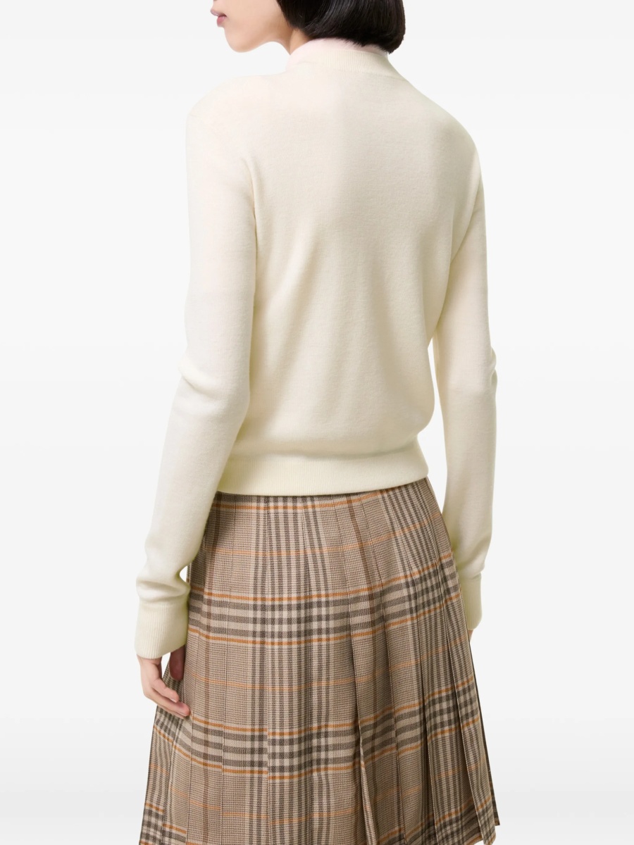 Jacheta Burberry neutra din poliamida - Img 3