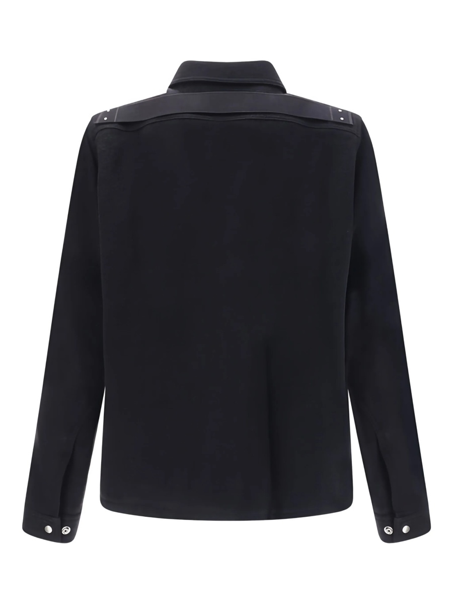 Jacheta camasa Rick Owens neagra - Img 2
