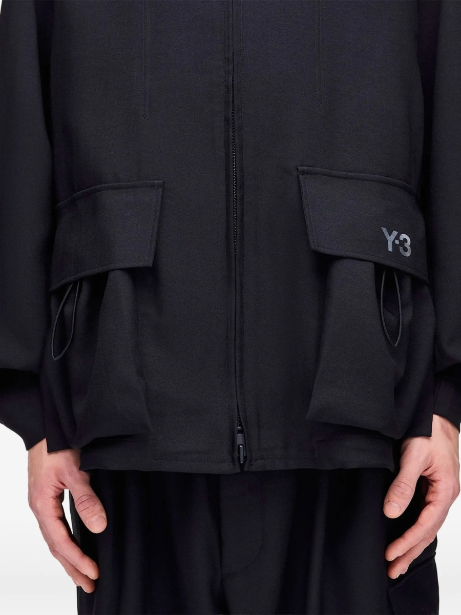 Jacheta camasa Y-3 neagra - Img 2