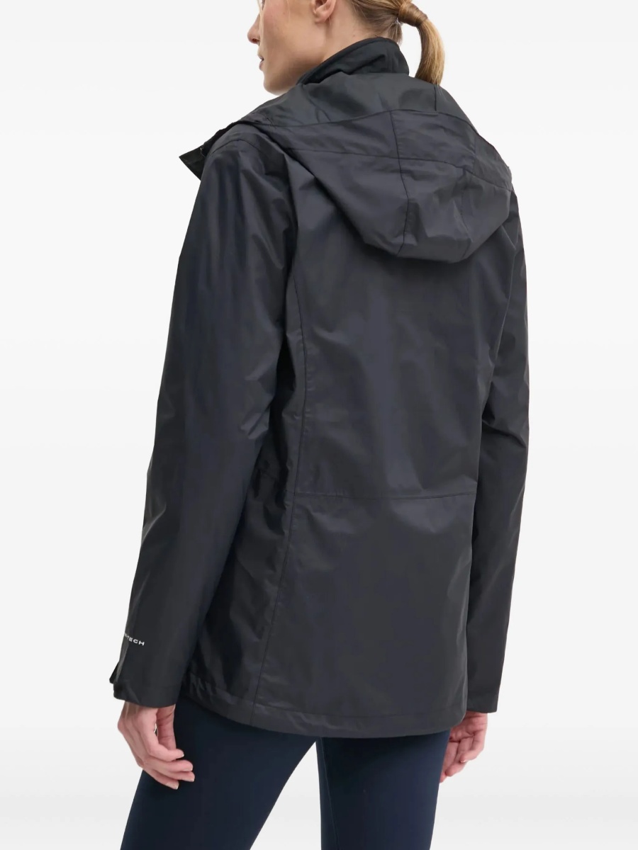 Jacheta Columbia neagra din nylon - Img 3