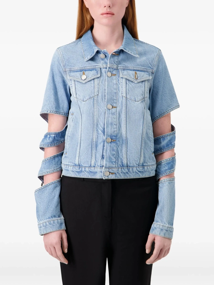 Jacheta COPERNI albastra din denim - Img 7