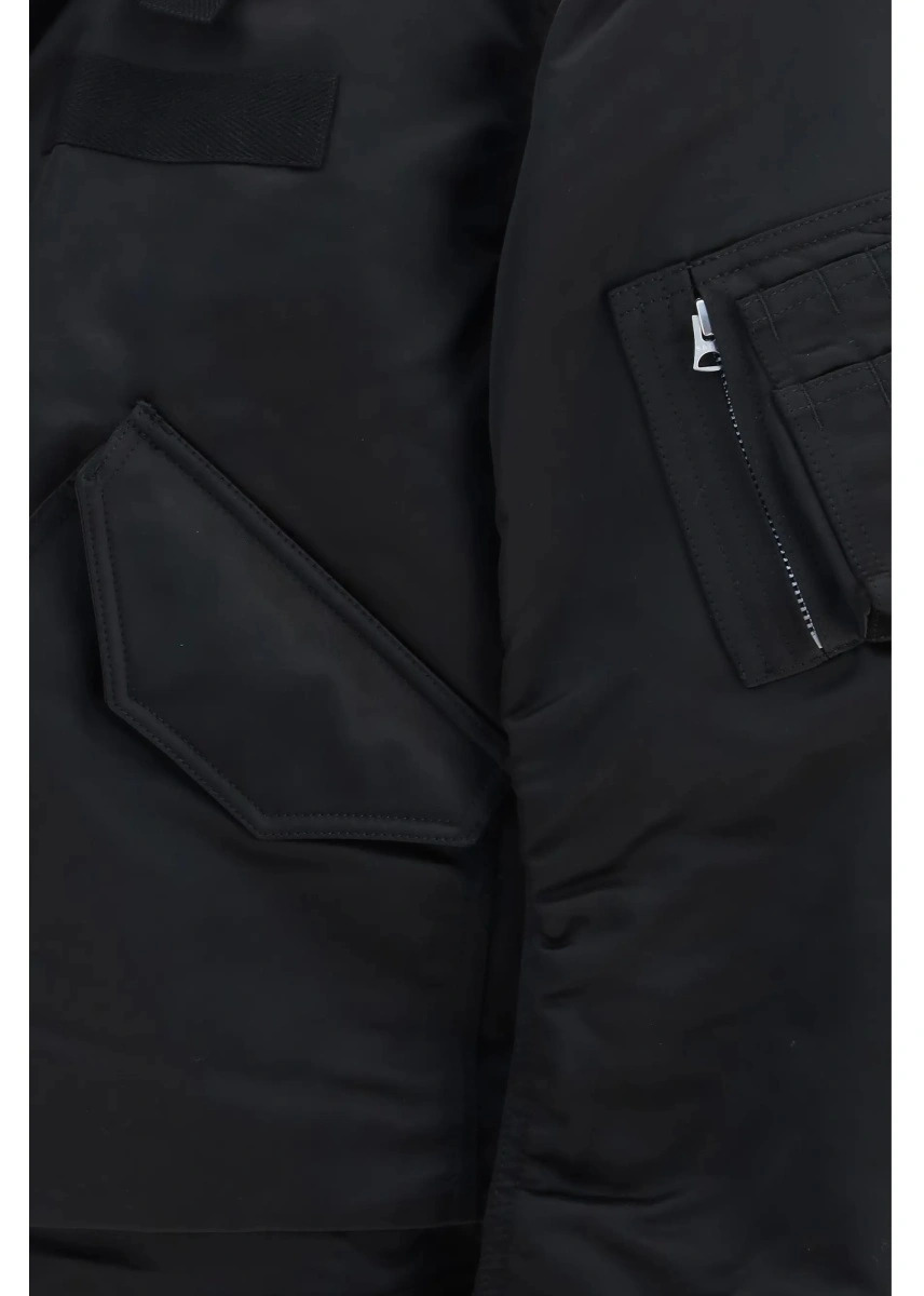 Jacheta Cotton chino and nylon twill double Jacket - Img 4