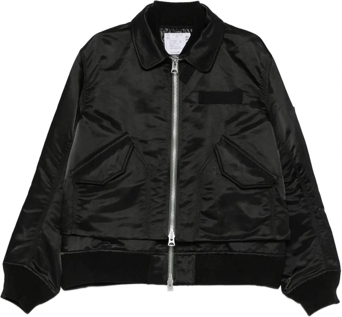 Jacheta Cotton chino and nylon twill double Jacket - Img 9