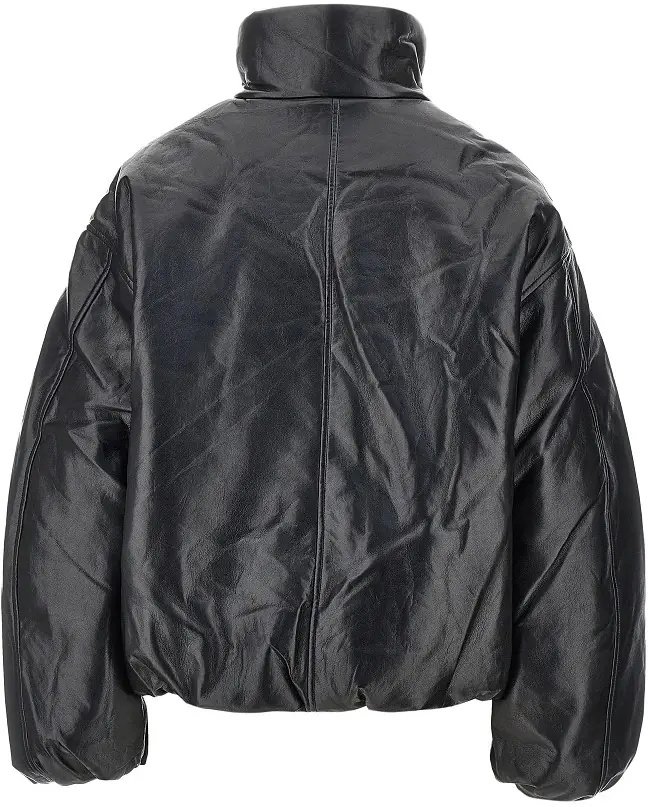 Jacheta 'Cyrus' recycled leather jacket - Img 3