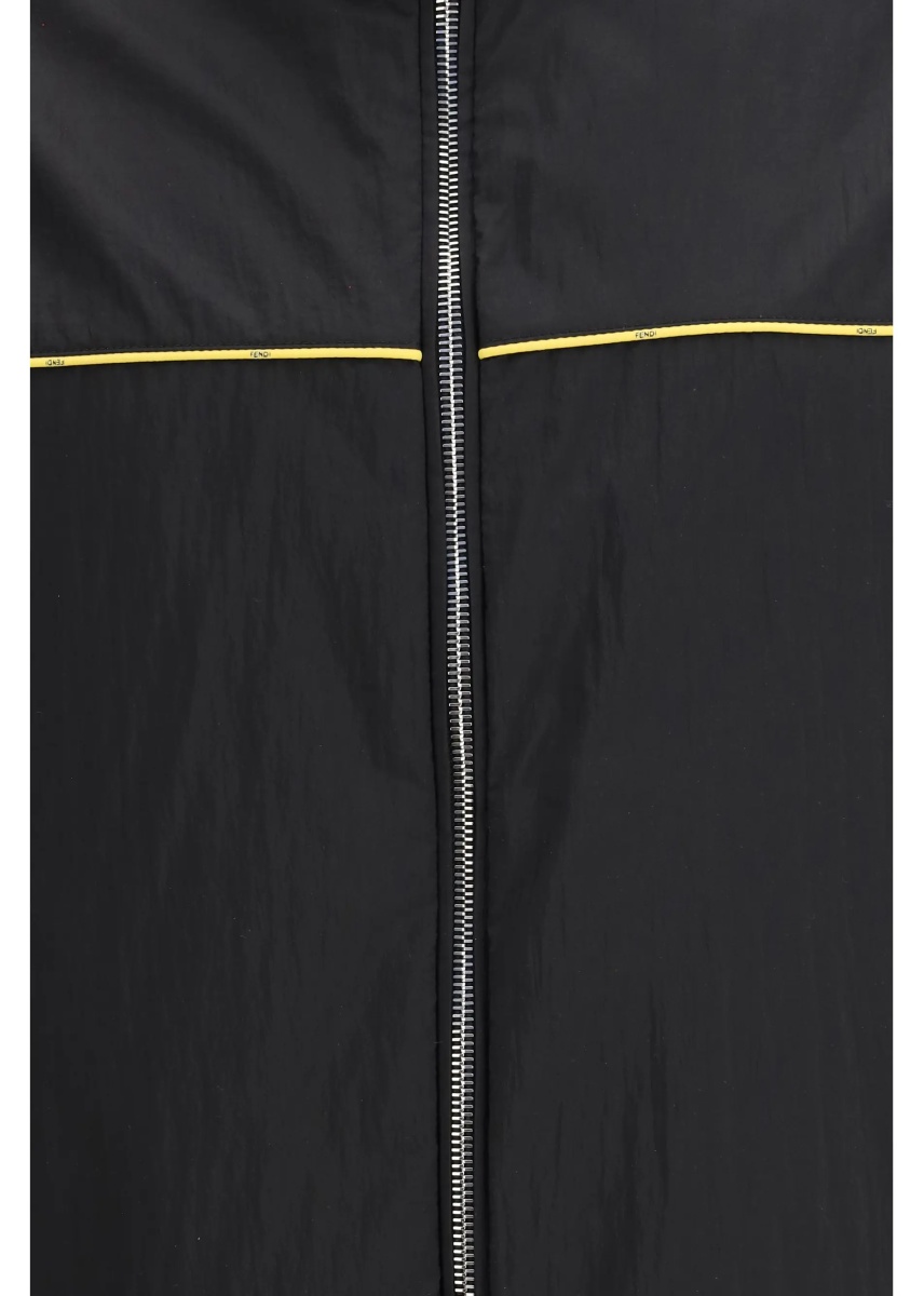 Jacheta FF jacquard zipped reversible Windbreaker - Img 5