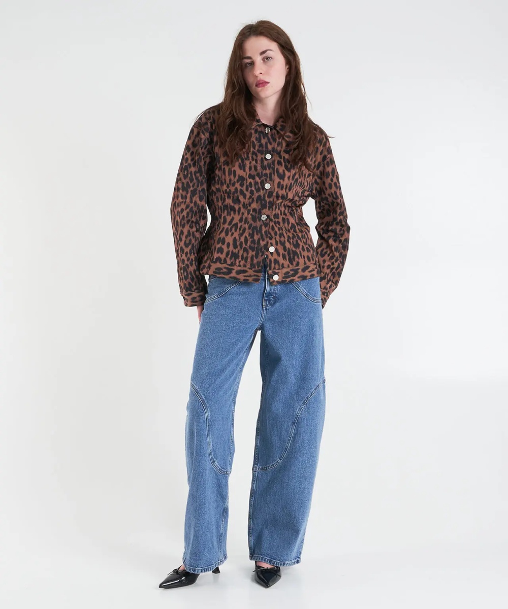 Jacheta Jacket with animal print 'Bene' - Img 3