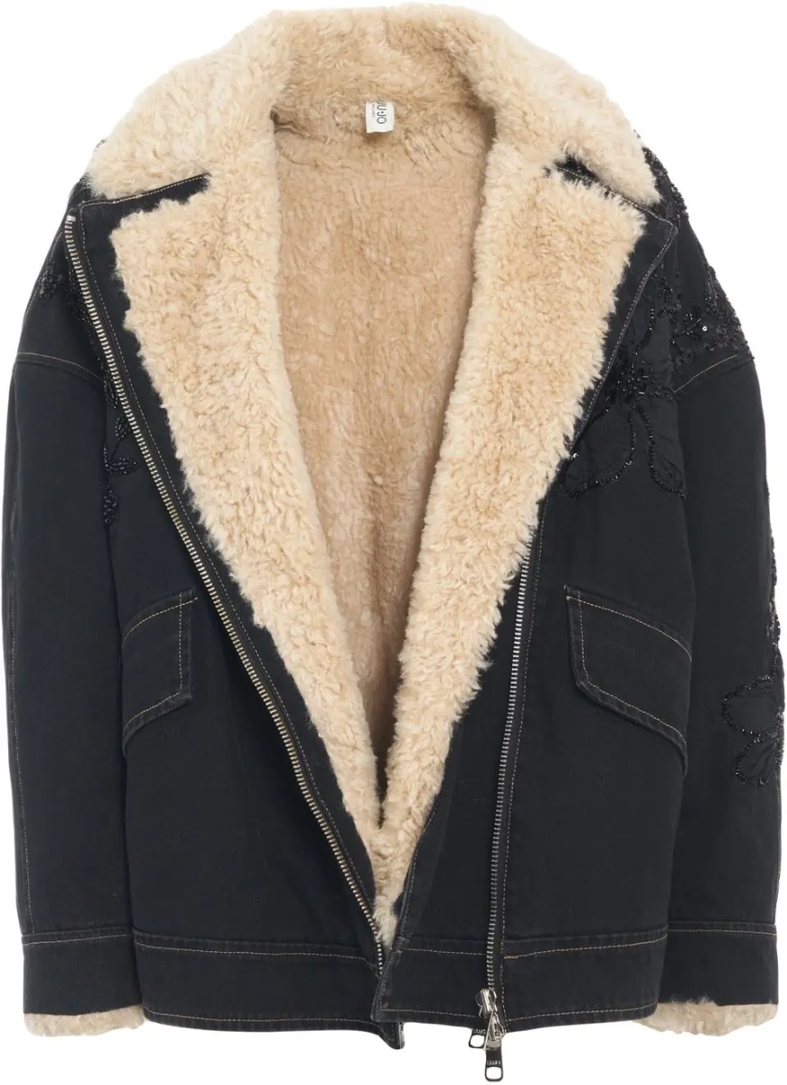 Jacheta Jacket with sequin application - Img 4