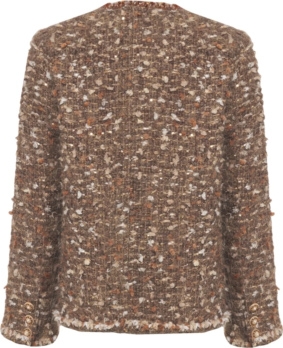 Jacheta Jacket with sequin application - Img 3