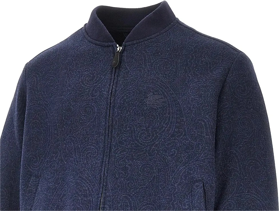 Jacheta Jersey jacket with jacquard Arnica motif - Img 2