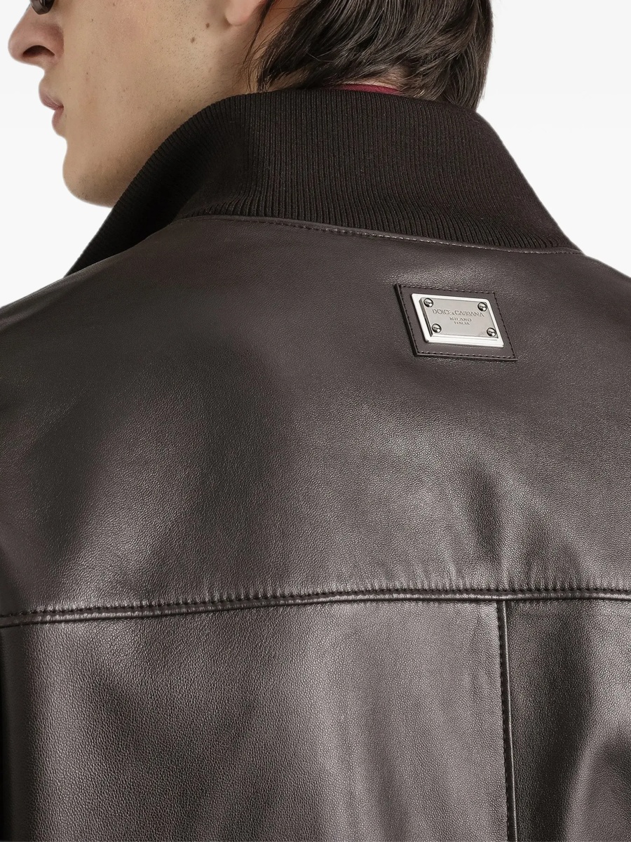 Jacheta Lambskin Jacket with zip - Img 7
