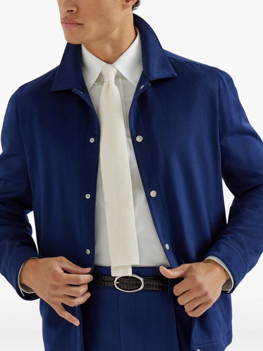 Jacheta Long-sleeve cashmere Jacket - Img 5