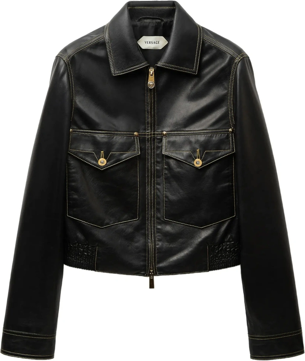 Jacheta Nappa leather Jacket - Img 6